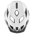 Uvex Active white black kerékpár sisak - felülről