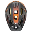 Uvex Quatro CC MIPS titan-orange kerékpár sisak - felülről