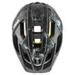 Uvex Quatro CC MIPS black-jade kerékpár sisak - felülről