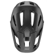 Uvex Renegade MIPS black matt kerékpár sisak - felülről