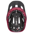 Uvex Renegade MIPS ruby red-black matt kerékpár sisak - belülről