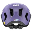 Uvex Renegade MIPS lilac-black matt kerékpár sisak - hátulról
