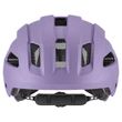 Uvex City Stride lilac matt kerékpár sisak - szemből