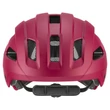 Uvex City Stride MIPS ruby red matt kerékpár sisak - szemből
