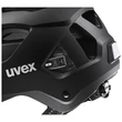 Uvex City Stride MIPS Hiplok black matt kerékpár sisak - rejtett HipLok Z Lok zárral