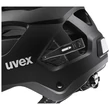 Uvex City Stride MIPS Hiplok black matt kerékpár sisak - rejtett HipLok Z Lok zárral