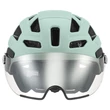 Uvex Finale Visor jade-black matt kerékpár sisak - szemből