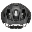 Uvex Quatro black mat kerékpár sisak - szemből