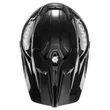 Uvex Hlmt 10 bike black kerékpár sisak - felülről