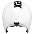 Uvex Race 8 white-black kerékpár sisak - hátulról