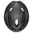 Uvex Race 9 all black mat kerékpár sisak - felülről