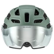 Uvex Finale Visor V moss green-cloud matt kerékpár sisak - szemből