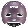 Uvex HLMT 4 CC plum matt kerékpár sisak - hátulról