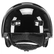 Uvex Kid 3 dirtbike black kerékpár sisak - szemből