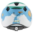 Uvex Kid 2 CC ballon matt kerékpár sisak - hátulról