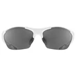 Uvex Blaze III white black/silver napszemüveg - szemből