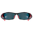 Uvex Sportstyle 211 black red napszemüveg - belülről