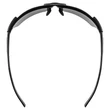 Uvex Sportstyle 114 black matt napszemüveg - felülről
