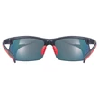 Uvex Sportstyle 114 grey red matt napszemüveg - belülről