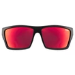 Uvex LGL 29 black matt red napszemüveg - szemből