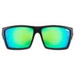 Uvex LGL 29 black matt green napszemüveg - szemből