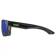 Uvex LGL 29 black matt green napszemüveg - oldalról