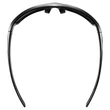 Uvex Sportstyle 222 pola black matt napszemüveg - felülről