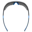 Uvex Sportstyle 221 black blue matt napszemüveg - felülről