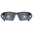 Uvex Sportstyle 221 black blue matt napszemüveg - belülről