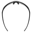 Uvex Sportstyle 117 black matt napszemüveg - felülről