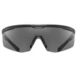 Uvex Sportstyle 117 black matt napszemüveg - szemből