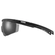 Uvex Sportstyle 117 black matt napszemüveg - oldalról