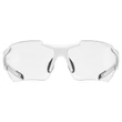 Uvex Sportstyle 803 V small white napszemüveg - szemből