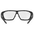 Uvex Sportstyle 706 V black matt napszemüveg - belülről