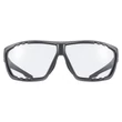 Uvex Sportstyle 706 V darkgrey matt napszemüveg - szemből
