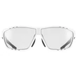 Uvex Sportstyle 706 V white matt black napszemüveg - szemből