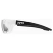 Uvex Sportstyle 706 V white matt black napszemüveg - oldalról