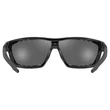 Uvex Sportstyle 706 black/silver napszemüveg - szemből