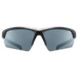 Uvex Sportstyle 224 CV black matt napszemüveg - szemből