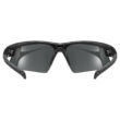Uvex Sportstyle 224 CV black matt napszemüveg - belülről