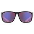 Uvex LGL 36 CV black matt rose napszemüveg - szemből