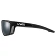 Uvex Sportstyle 706 CV black matt napszemüveg - oldalról