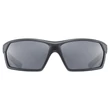 Uvex Sportstyle 225 black matt/silver napszemüveg - szemből