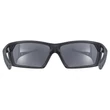 Uvex Sportstyle 225 black matt/silver napszemüveg - belülről