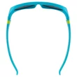 Uvex Sportstyle 510 blue green matt napszemüveg - felülről