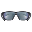 Uvex Sportstyle 706 CV V black matt napszemüveg - belülről