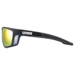 Uvex Sportstyle 706 CV V black matt napszemüveg - oldalról
