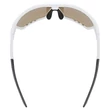 Uvex Sportstyle 706 CV V white matt/litemirror red napszemüveg - felülről