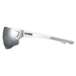 Uvex Sportstyle 804 silver white napszemüveg - oldalról