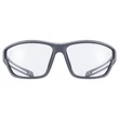 Uvex Sportstyle 806 V grey matt napszemüveg - szemből
